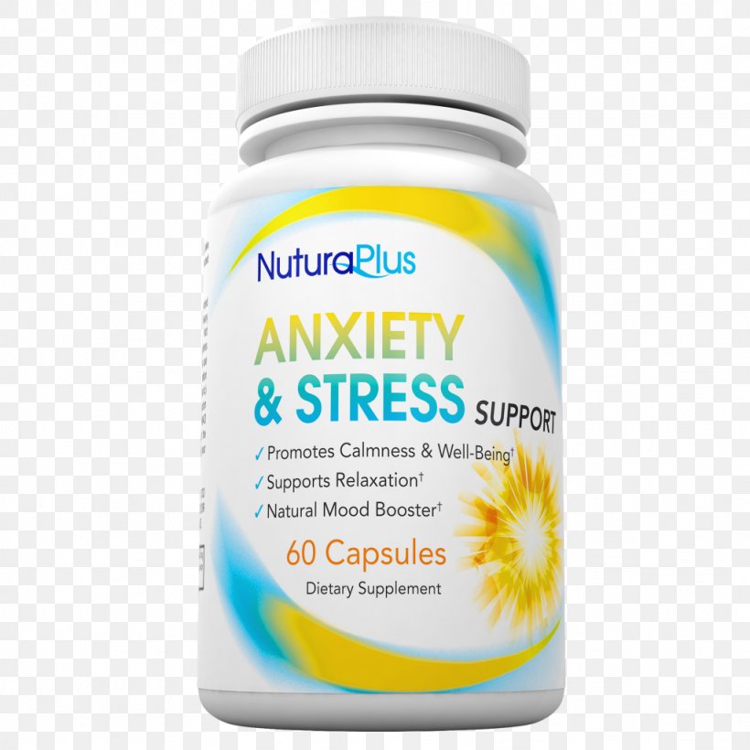 Dietary Supplement Anxiety Disorder Psychological Stress, PNG, 1024x1024px, Dietary Supplement, Anxiety, Anxiety Disorder, B Vitamins, Gammaaminobutyric Acid Download Free