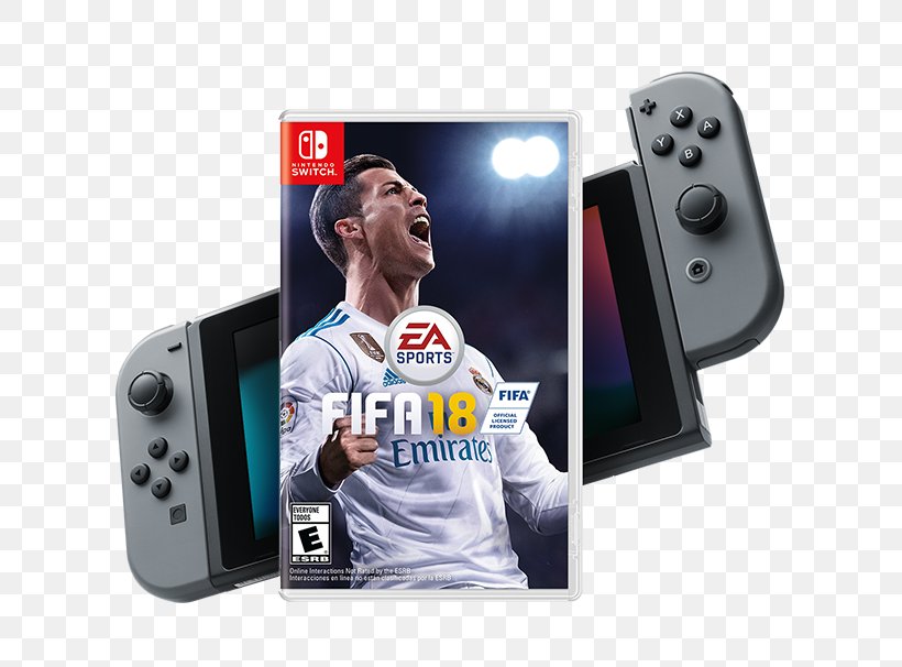 FIFA 18 Nintendo Switch Pro Controller Joy-Con, PNG, 768x606px, Fifa 18, Ea Sports, Electronic Arts, Electronic Device, Electronics Download Free
