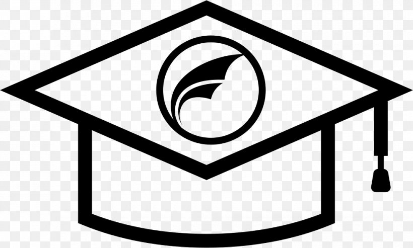 Square Academic Cap Graduation Ceremony Clip Art, PNG, 980x590px, Square Academic Cap, Area, Black And White, Cap, Drawing Download Free