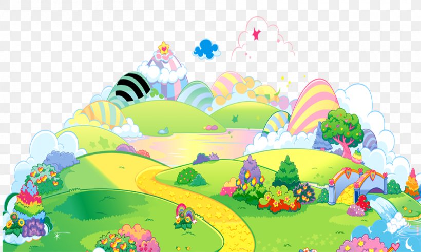 Cartoon Park Illustration, PNG, 1000x600px, Cartoon, Art, Artworks, Computer Graphics, Grass Download Free