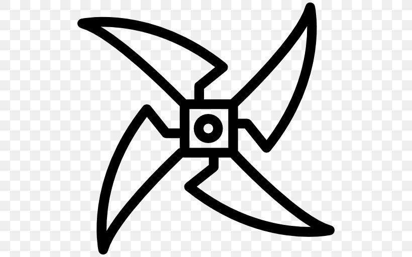 Shuriken Clip Art, PNG, 512x512px, Shuriken, Arma De Arremesso, Black And White, Line Art, Monochrome Download Free