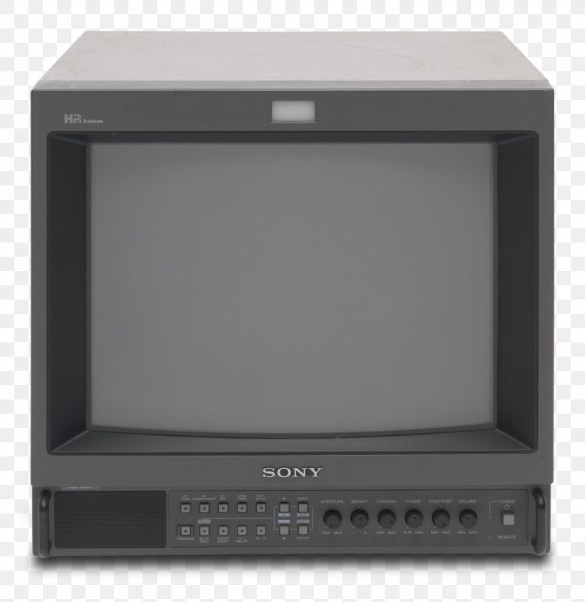 Cathode Ray Tube Computer Monitors Broadcast Reference Monitor Trinitron Sony, PNG, 1581x1629px, Cathode Ray Tube, Broadcast Reference Monitor, Component Video, Computer Hardware, Computer Monitors Download Free