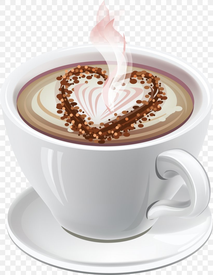 Coffee Tea Cafe Clip Art, PNG, 3106x4000px, Coffee, Babycino, Cafe, Cafe Au Lait, Caffeine Download Free