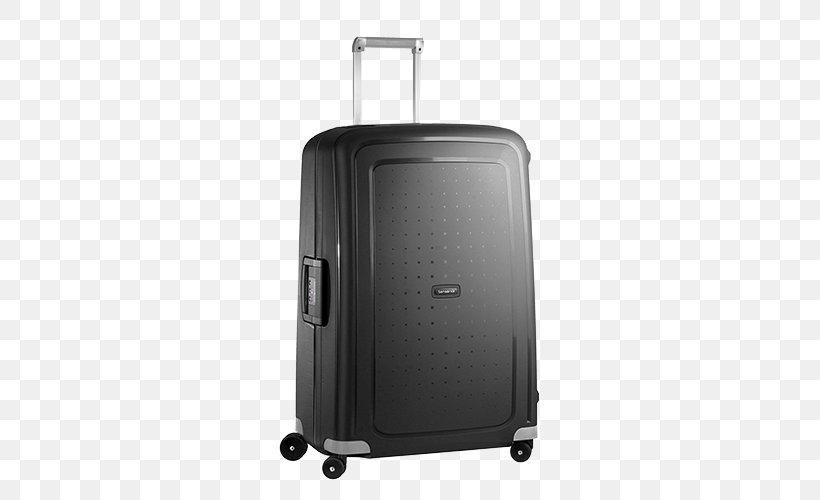 Samsonite S'Cure Spinner Suitcase Baggage Trolley, PNG, 500x500px, Samsonite, Bag, Baggage, Black, Hand Luggage Download Free