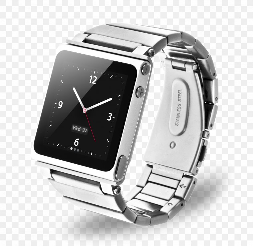 IPod Nano Clock Smartwatch Apple, PNG, 2000x1948px, Vortex, Apple, Apple Watch, Brand, Communication Device Download Free