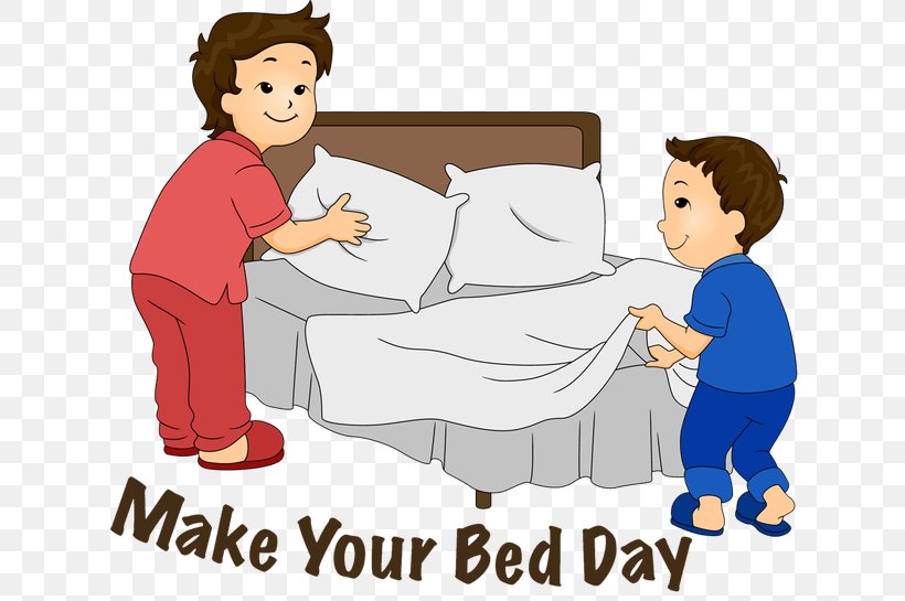 Clip Art Bed-making Openclipart Image, PNG, 640x545px, Watercolor, Cartoon, Flower, Frame, Heart Download Free