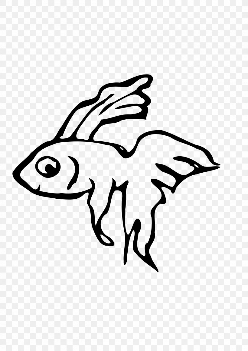 Siamese Fighting Fish Drawing Clip Art, PNG, 2400x3394px, Siamese Fighting Fish, Area, Art, Artwork, Black Download Free