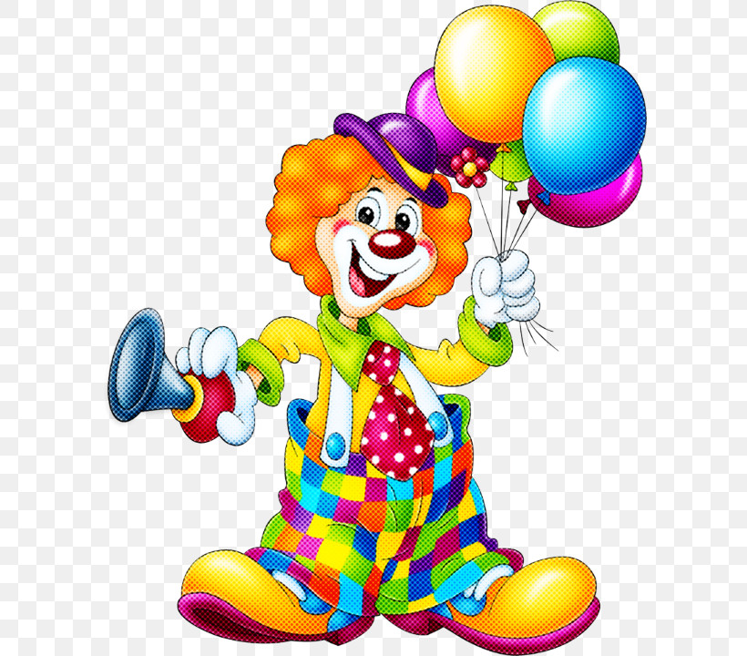 Clown Balloon Party Supply Performing Arts Happy, PNG, 600x720px, Clown, Balloon, Happy, Party Supply, Performing Arts Download Free