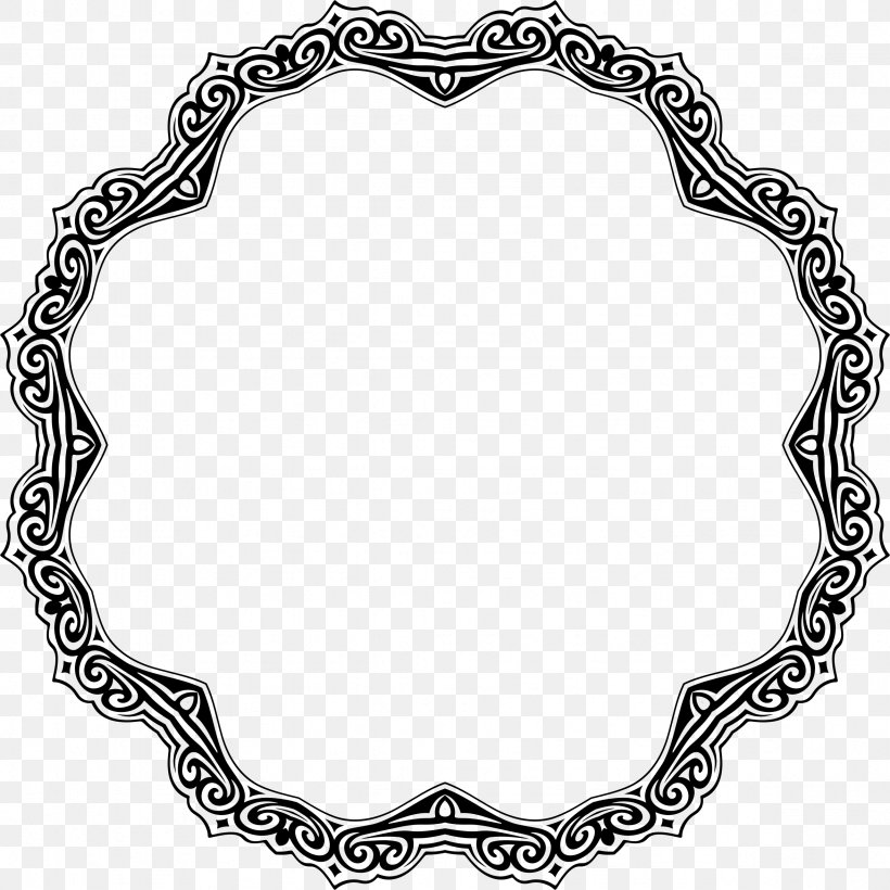 Mirror Inlay Flower Bone, PNG, 2354x2354px, Mirror, Area, Black And White, Body Jewelry, Bone Download Free