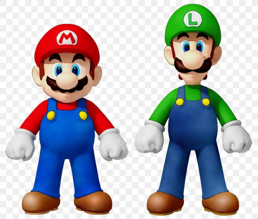 New Super Mario Bros. U Luigi New Super Mario Bros. Wii, PNG, 1000x850px, Mario Bros, Action Figure, Cartoon, Fictional Character, Luigi Download Free