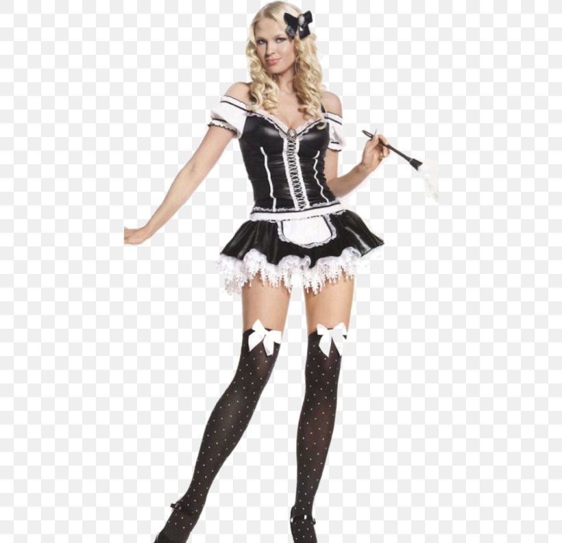 Costume Design French Maid Clothing Halloween Costume, PNG, 500x793px, Watercolor, Cartoon, Flower, Frame, Heart Download Free