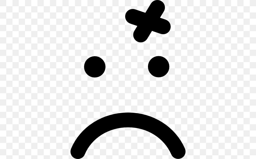Sadness Face Smiley Emoticon Clip Art, PNG, 512x512px, Sadness, Black And White, Emoticon, Emotion, Face Download Free