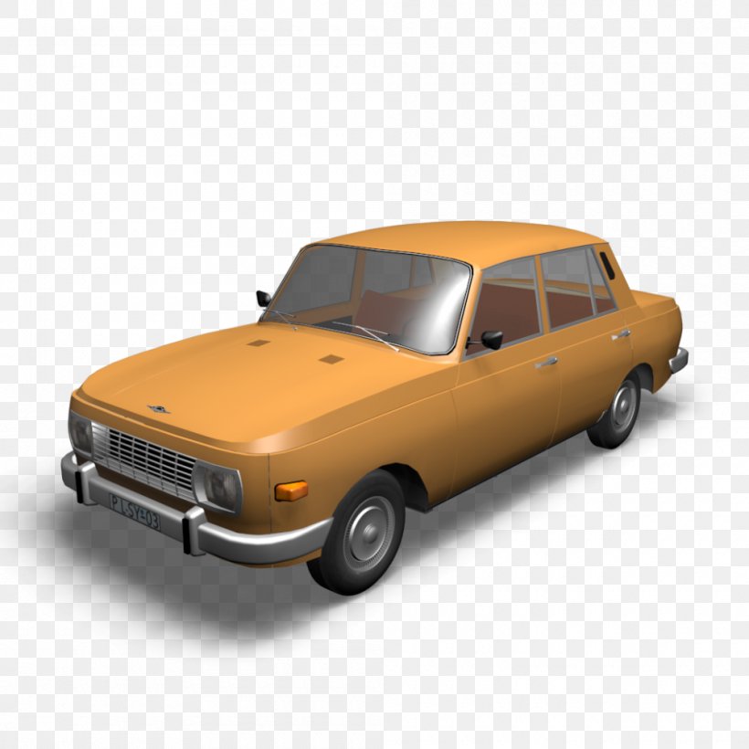 Wartburg 353 Car 3D Computer Graphics Sweet Home 3D, PNG, 1000x1000px, 3d Computer Graphics, Wartburg 353, Automotive Design, Automotive Exterior, Brand Download Free