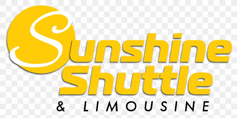 Logo Sunshine Shuttle & Limousine Brand Sunshine Shuttle LLC, PNG, 6600x3300px, Logo, Area, Brand, Event Management, Limousine Download Free