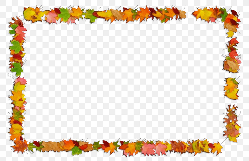 Picture Frame, PNG, 800x533px, Watercolor, Leaf, Lei, Paint, Picture Frame Download Free