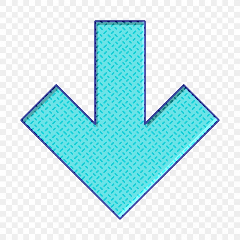 Arrow Icon Down Icon, PNG, 1244x1244px, Arrow Icon, Aqua, Azure, Down Icon, Electric Blue Download Free