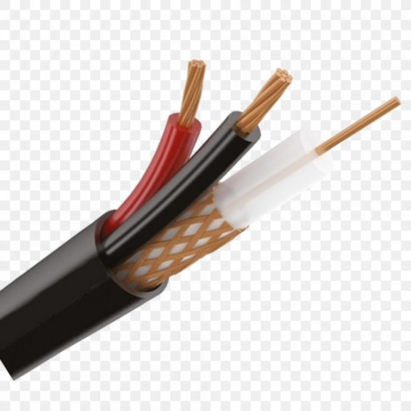 Electrical Cable Closed-circuit Television Electrical Conductor Coaxial Cable Signal, PNG, 1000x1000px, Electrical Cable, Cable, Cable Television, Chopsticks, Closedcircuit Television Download Free