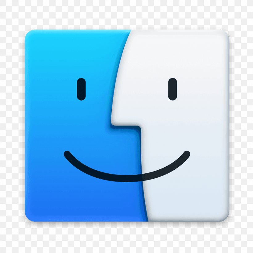 Finder MacOS, PNG, 1024x1024px, Finder, Apple, Macos, Menu, Os X Yosemite Download Free