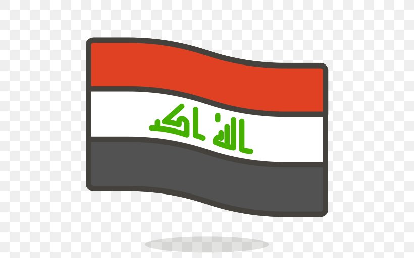 Flag Of Iraq Image, PNG, 512x512px, Iraq, Brand, Emoji, Flag, Flag Of Iraq Download Free