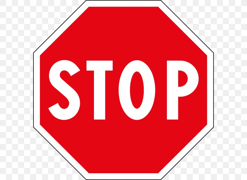 Stop Sign Traffic Sign Royalty-free Clip Art, PNG, 600x600px, Stop Sign, Area, Brand, Logo, Number Download Free