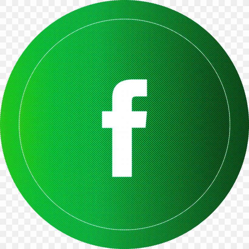 Facebook Round Logo, PNG, 2999x2999px, Facebook Round Logo, Analytic Trigonometry And Conic Sections, Circle, Facebook, Green Download Free