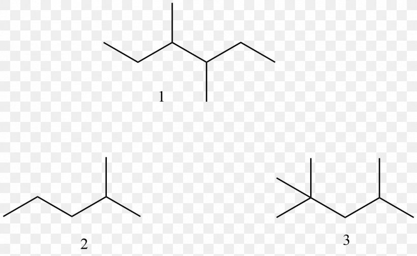 Alkane Propyl Group Structural Isomer 2,3-dimethylpentane 2,3-Dimethylbutane, PNG, 1316x809px, Alkane, Area, Black And White, Butane, Chemical Compound Download Free