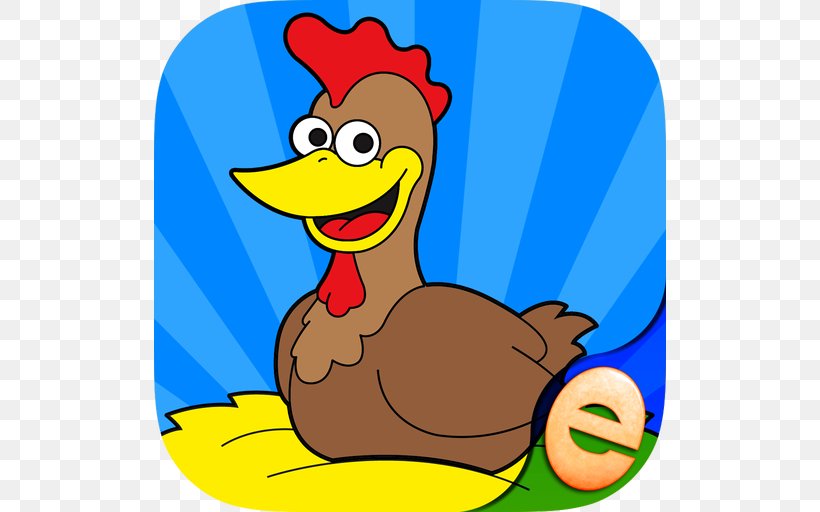 Duck Chicken Cygnini Water Bird Farm, PNG, 512x512px, Duck, Anatidae, Animal, App Store, Artwork Download Free