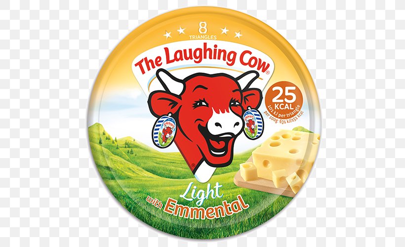 The Laughing Cow Cattle Emmental Cheese Milk, PNG, 500x500px, Laughing Cow, Blue Cheese, Cattle, Cheddar Cheese, Cheese Download Free