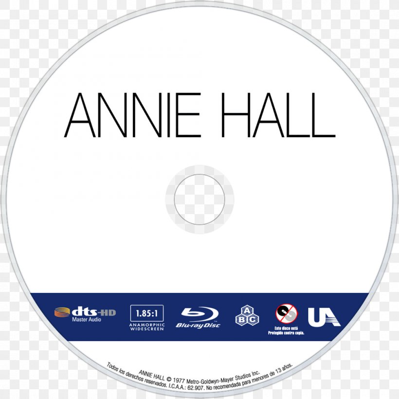 Annie Hall Compact Disc Danish Regions DVD Import, PNG, 1000x1000px, Annie Hall, Area, Brand, Compact Disc, Danish Regions Download Free