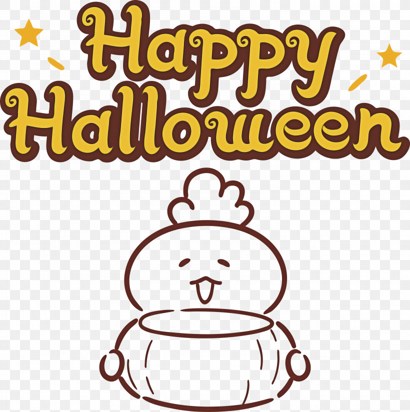 Happy Halloween, PNG, 2982x3000px, Happy Halloween, Behavior, Biology, Emoticon, Happiness Download Free