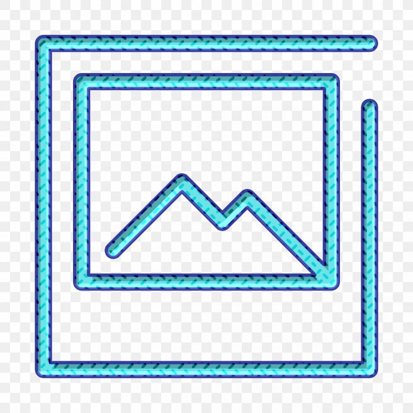 Picture Icon Web Navigation Line Craft Icon Interface Icon, PNG, 1244x1244px, Picture Icon, Aqua, Interface Icon, Photograph Icon, Rectangle Download Free