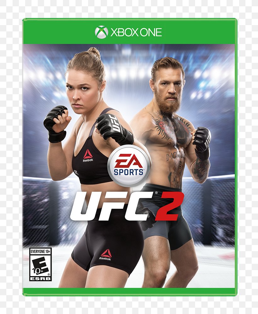 EA Sports UFC 2 EA Sports UFC 3 Xbox One PlayStation 4, PNG, 733x1000px, Ea Sports Ufc 2, Advertising, Aggression, Boxing Glove, Championship Download Free