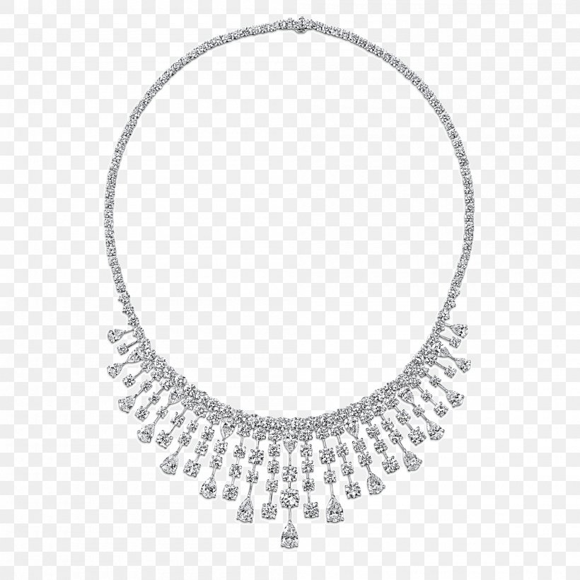 Graff Diamonds Necklace Jewellery Charms & Pendants, PNG, 2000x2000px, Graff Diamonds, Body Jewelry, Chain, Charms Pendants, Choker Download Free