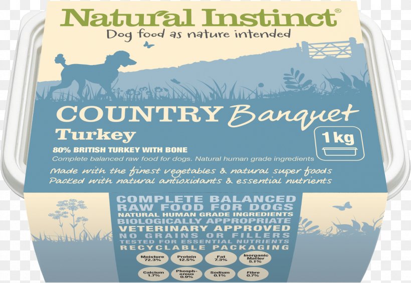 Raw Foodism Dog Food Natural Instinct, PNG, 1280x883px, Raw Foodism, Banquet, Blue, Brand, Chicken As Food Download Free
