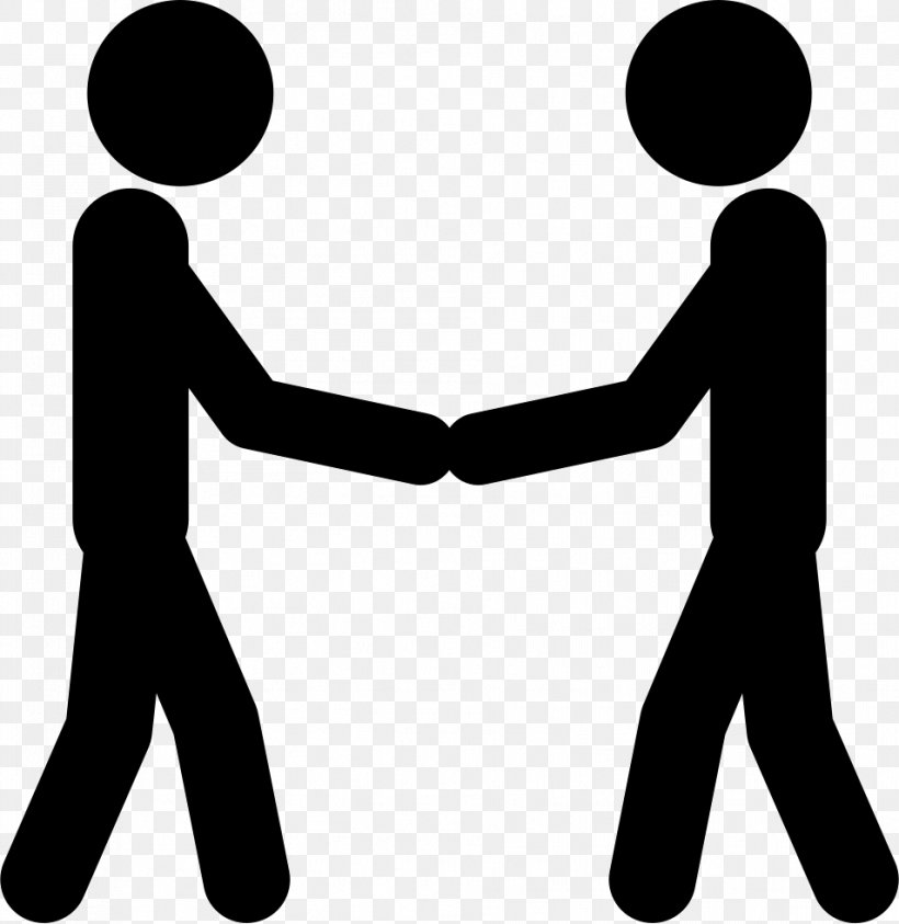 Stick Figure Handshake Holding Hands, PNG, 954x981px, Stick Figure, Area, Black And White, Communication, Conversation Download Free
