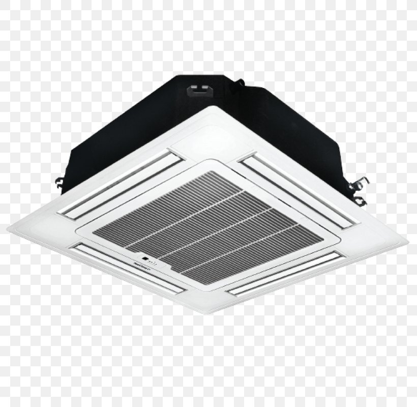 Air Conditioners Air Conditioning Variable Refrigerant Flow Fan Coil Unit British Thermal Unit, PNG, 800x800px, Air Conditioners, Air Conditioning, British Thermal Unit, Ceiling, Compact Cassette Download Free