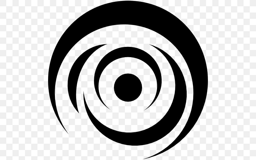 Black Hole Symbol Clip Art, PNG, 512x512px, Black Hole, Astronomy, Black, Black And White, Brand Download Free