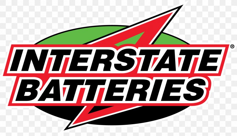 Car Logo Interstate Batteries Electric Battery Automotive Battery, PNG, 2444x1409px, Car, Ampere Hour, Area, Automotive Battery, Brand Download Free