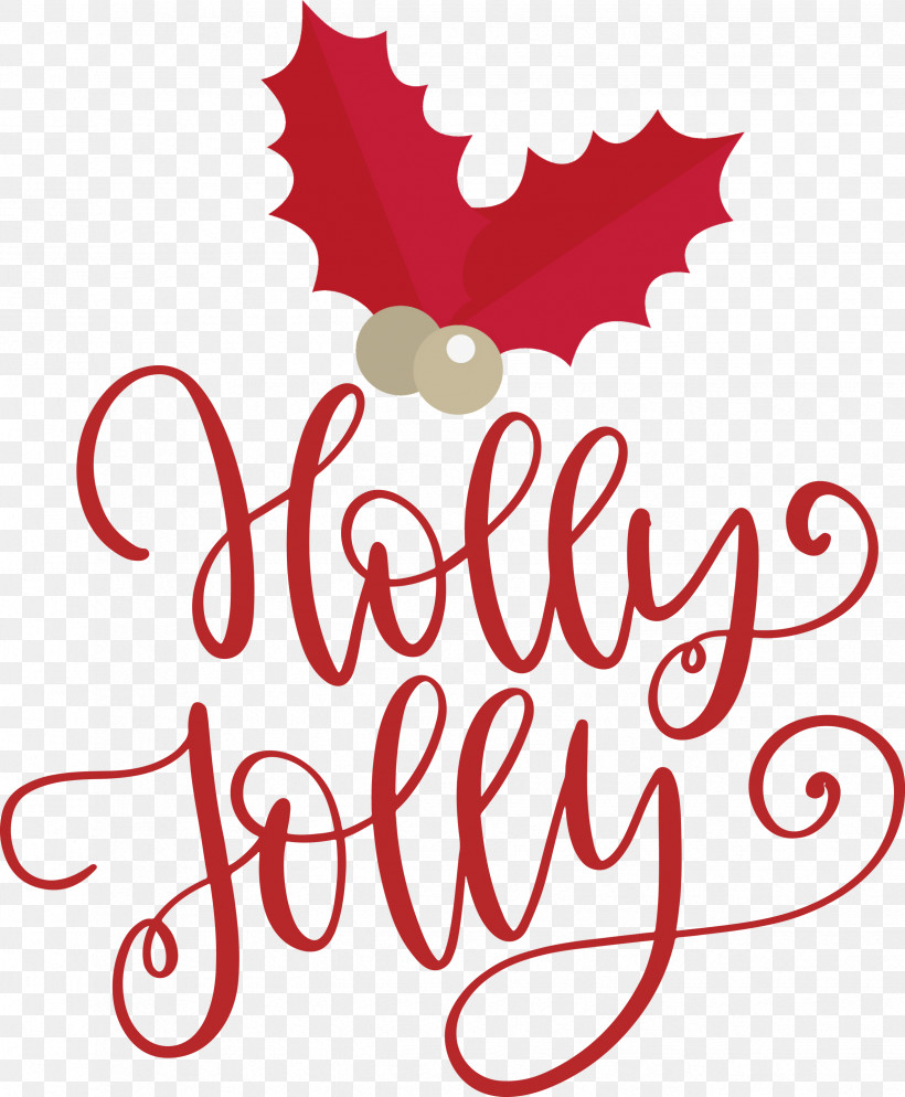 Holly Jolly Christmas, PNG, 2473x3000px, Holly Jolly, Christmas, Flower, Geometry, Leaf Download Free