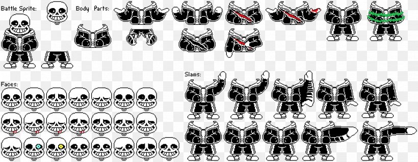 Undertale Sprite Sans. Font, PNG, 1338x522px, Undertale, Black And White, Body Jewelry, Digital Art, Fashion Accessory Download Free