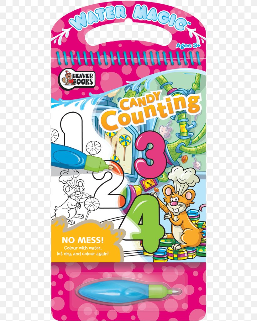 Water Magic Candy Counting Coloring Book Paperback Crayola, PNG, 800x1024px, Book, Area, Coloring Book, Crayola, Crayola Llc Download Free