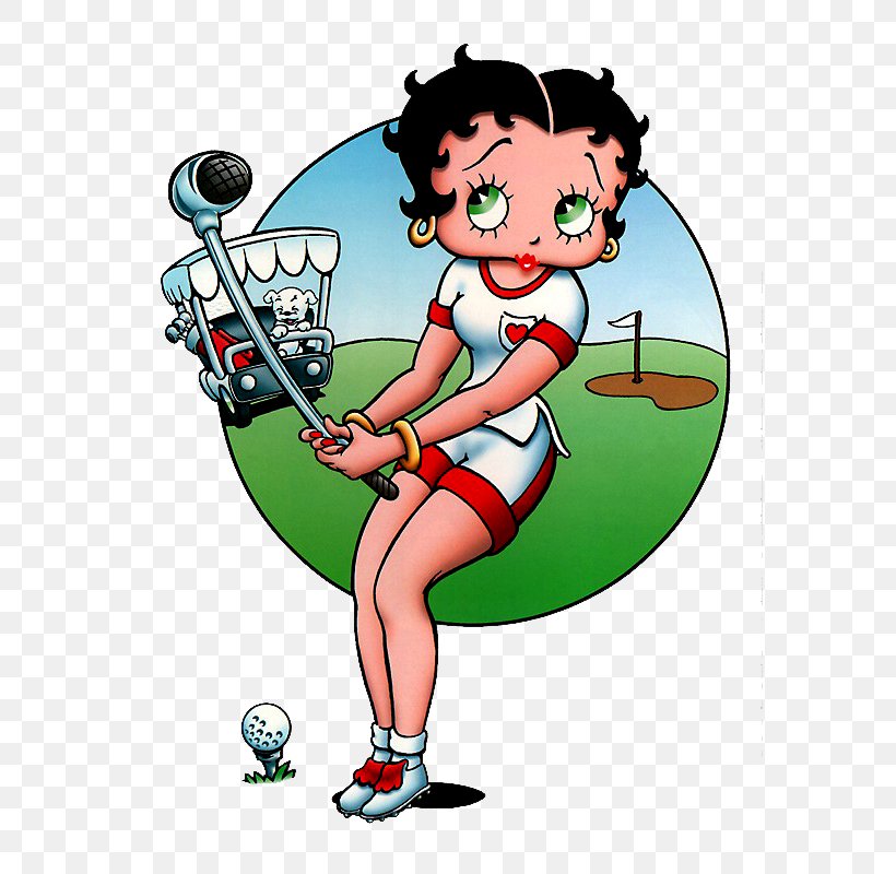 Betty Boop Golf Course Cartoon, PNG, 616x800px, Betty Boop, Animaatio, Art, Baby Be Good, Ball Download Free