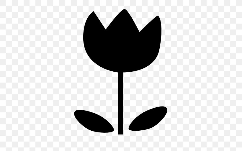 Flower Clip Art, PNG, 512x512px, Flower, Artwork, Black And White, Leaf, Monochrome Download Free