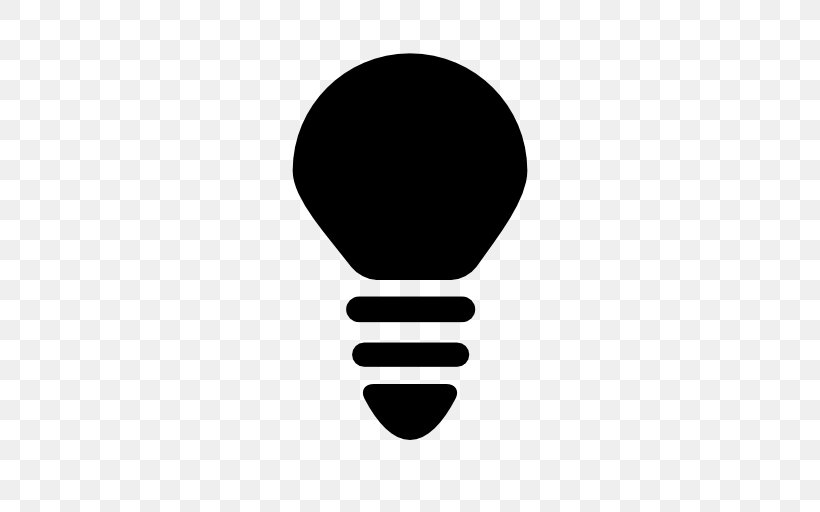 Incandescent Light Bulb Electricity Electric Light, PNG, 512x512px, Light, Black, Black And White, Electric Light, Electrical Filament Download Free