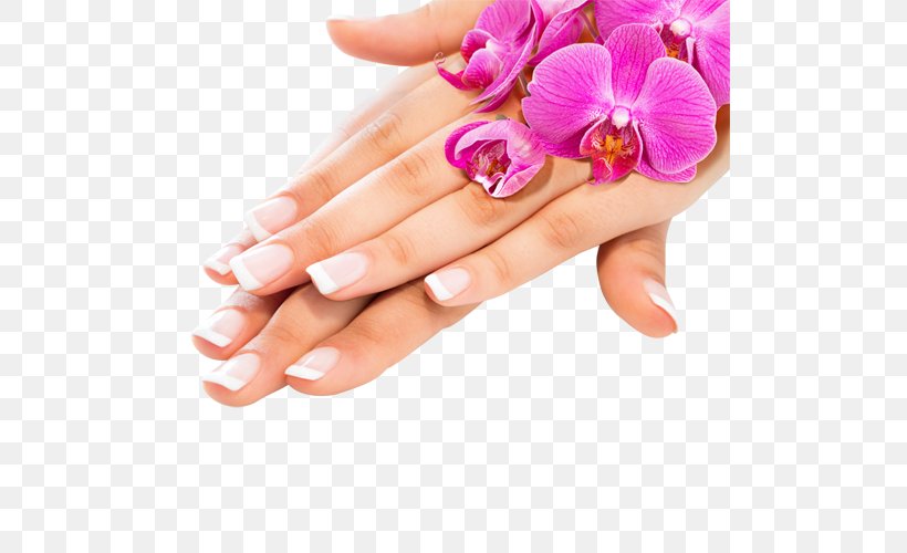 Manicure Beauty Parlour Nail Polish, PNG, 500x500px, Manicure, Beautician, Beauty, Beauty Parlour, Cosmetics Download Free