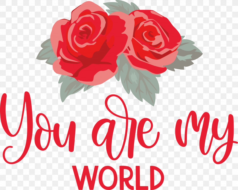 You Are My World Valentine Valentines, PNG, 3000x2388px, You Are My World, Blue Flower, Blue Rose, Drawing, Flower Download Free
