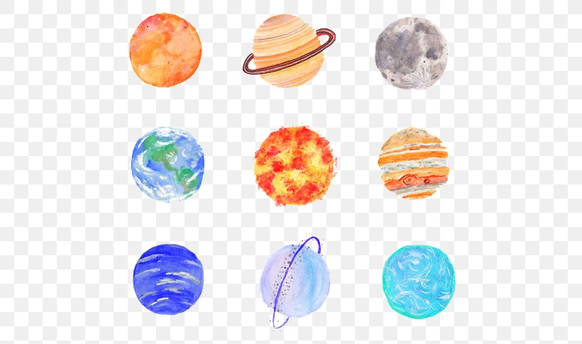 solar system drawings planets