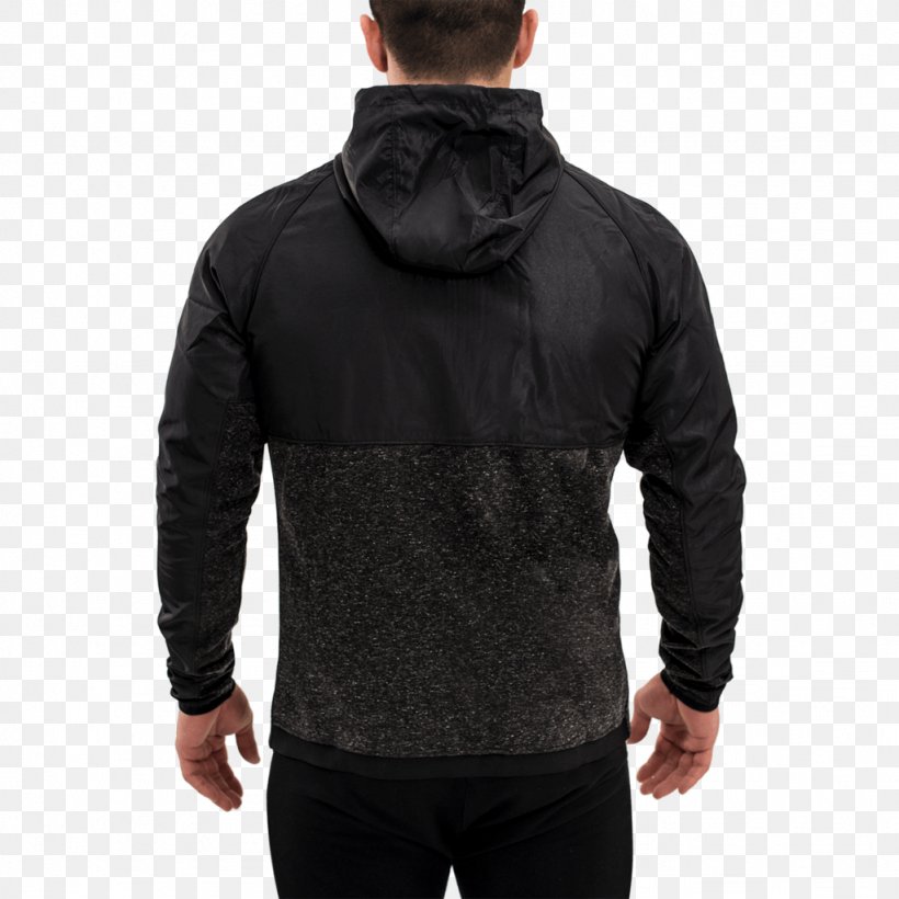 Hoodie T-shirt Sleeve Jacket, PNG, 1024x1024px, Hoodie, Black, Cardigan, Clothing, Cycling Download Free