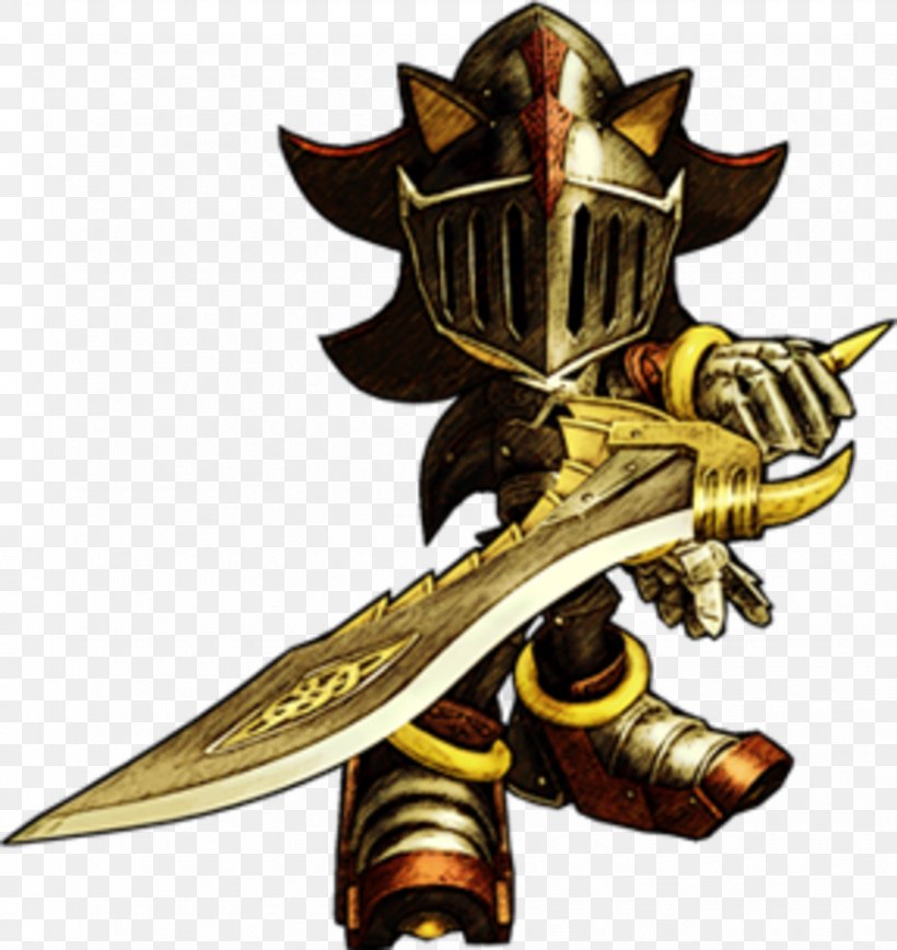 Sonic And The Black Knight Shadow The Hedgehog Lancelot Sonic Adventure 2 Sonic The Hedgehog, PNG, 869x920px, Sonic And The Black Knight, Black Knight, Cold Weapon, Excalibur, Knight Download Free