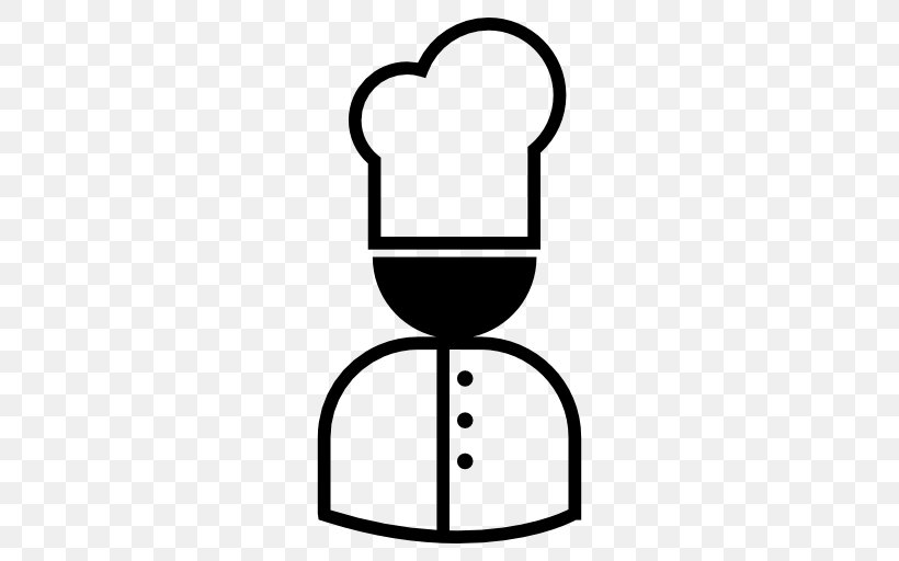 Chef's Uniform Computer Icons Toque Download, PNG, 512x512px, Chef, Allrecipescom, Area, Black And White, Clothing Download Free